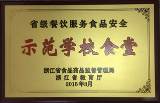 喜報 我院第一食堂獲評浙江省首批省級餐飲服務(wù)食品安全示范學(xué)校食堂